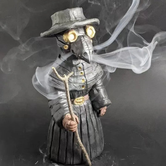 Gothic Plague Doctor Incense Burner