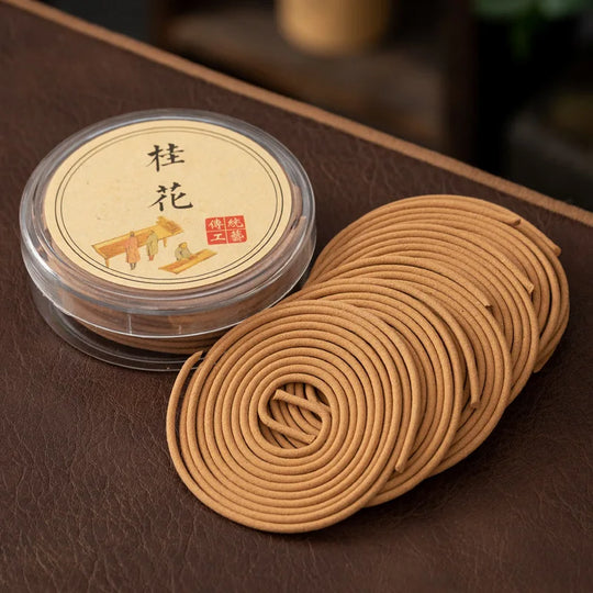 20Plates Natural Coil Incense High-end Sandalwood, Lavender , Rolled Incense, Aromatherapy Yoga Fragrance Indoor Deodorization