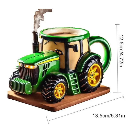 Tractor Mug -  Handcrafted