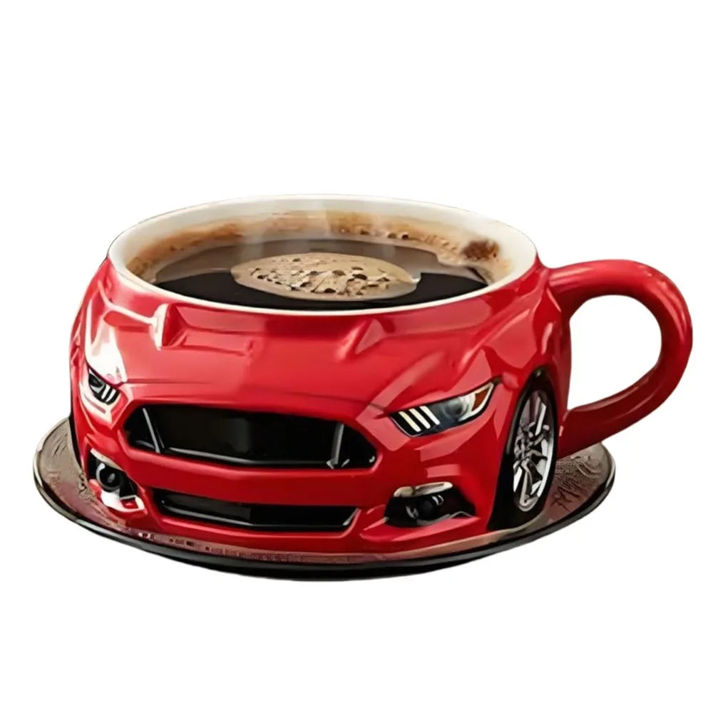 Creative Handmade Car Shaped Coffee Cup