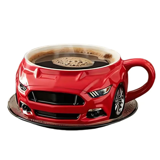 Creative Handmade Car Shaped Coffee Cup