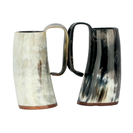 Natural Handmade Viking Mug Drinking Horn