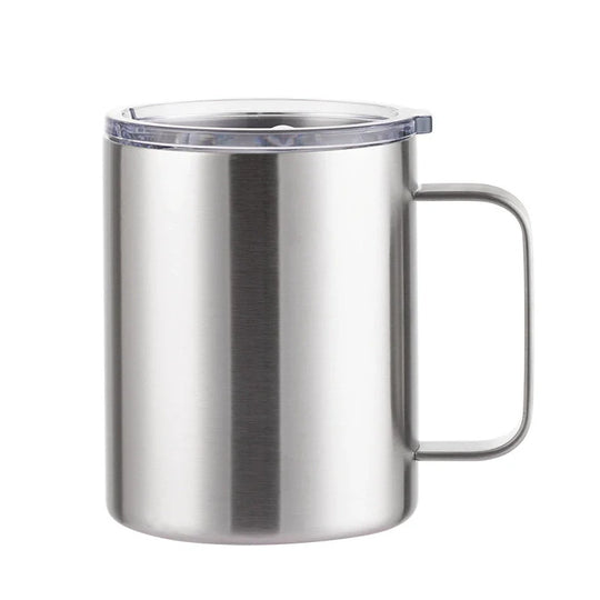 350ml 12oz stainless steel mug coffee mug cup with handle