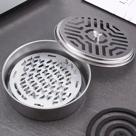 Stainless Steel Mosquito Repellent Incense Burner