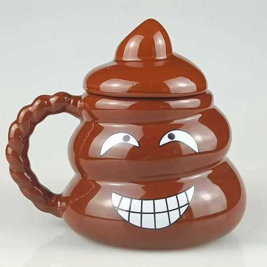 Japanese Style Shape Instant Noodle Bowl, Ceramic Personality Spoof Friends Classmate Gifts, Creative Mugs, 450ML Water Cup, 1Pc