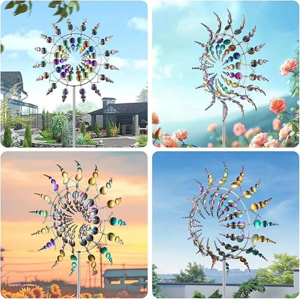 Metal Outdoor Windmill Spinners