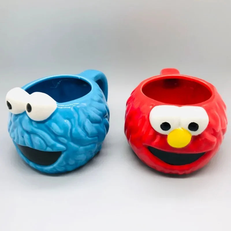 Cartoon Sesame Elmo Coffee Mug