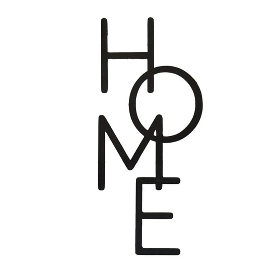 Wooden HOME Wall Art Sign, Rustic Handcrafted Letter Decor, Farmhouse Living Room Wall Decoration, Housewarming Wedding Gift