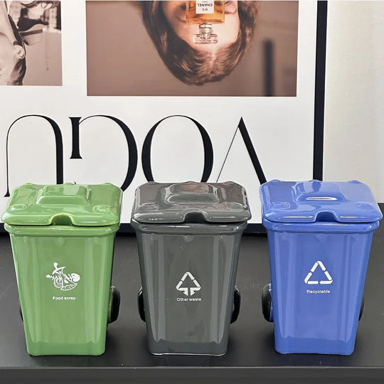 Creative Ceramic 3D Recycling Bin Mug