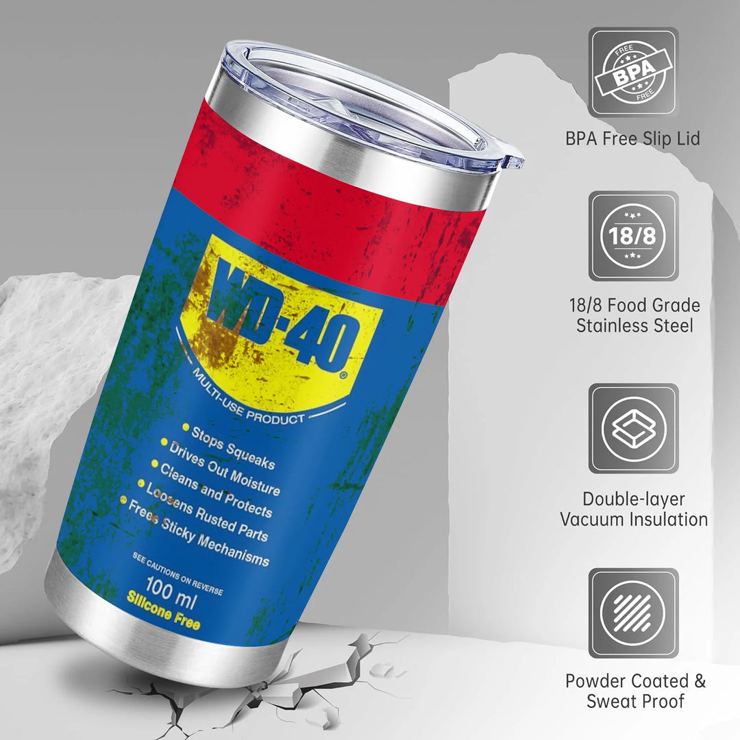 20Oz WD40 Stainless Steel Vacuum Insulated Tumbler