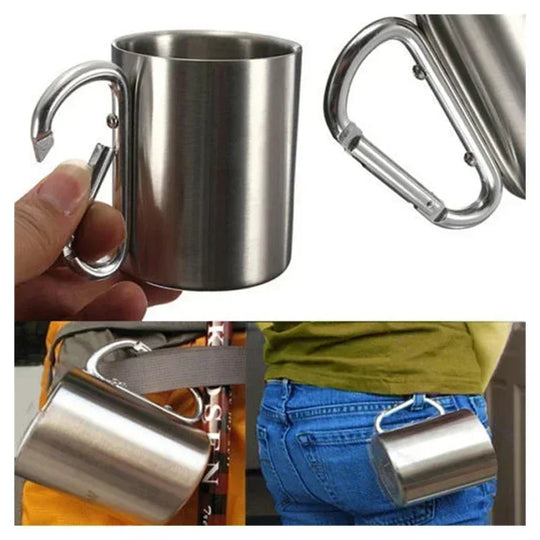 Camping Mug Stainless Steel Cup
