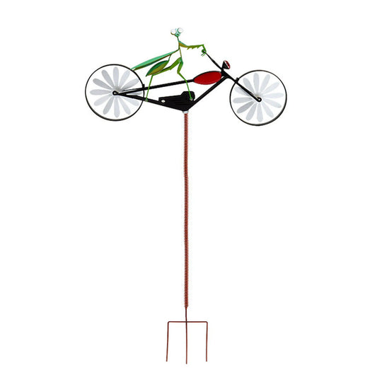 Animal Riding Metal Windmill 3D Animal Bike Spinner