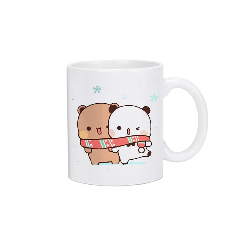 Panda Bear Bubu Dudu Coffee Milk Cup