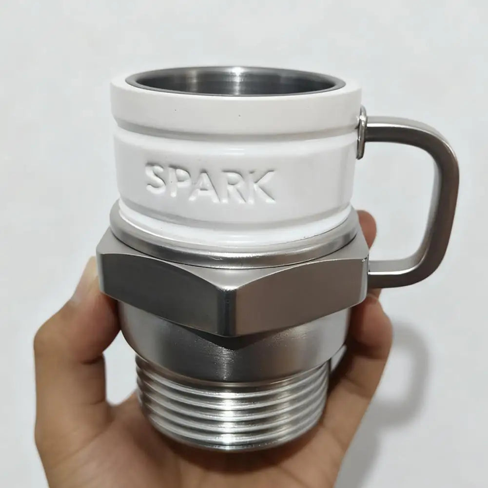 Novelty Spark Plug Coffee Mug