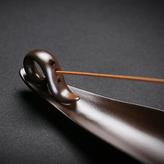 Ceramic Floating Leaf Incense Burner