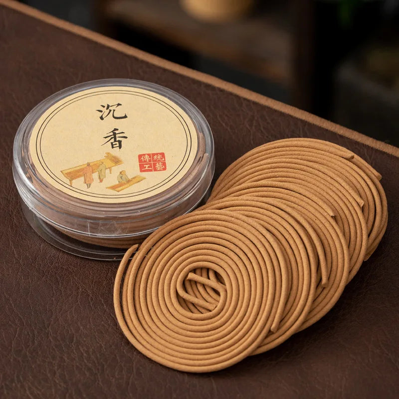 20Plates Natural Coil Incense High-end Sandalwood, Lavender , Rolled Incense, Aromatherapy Yoga Fragrance Indoor Deodorization
