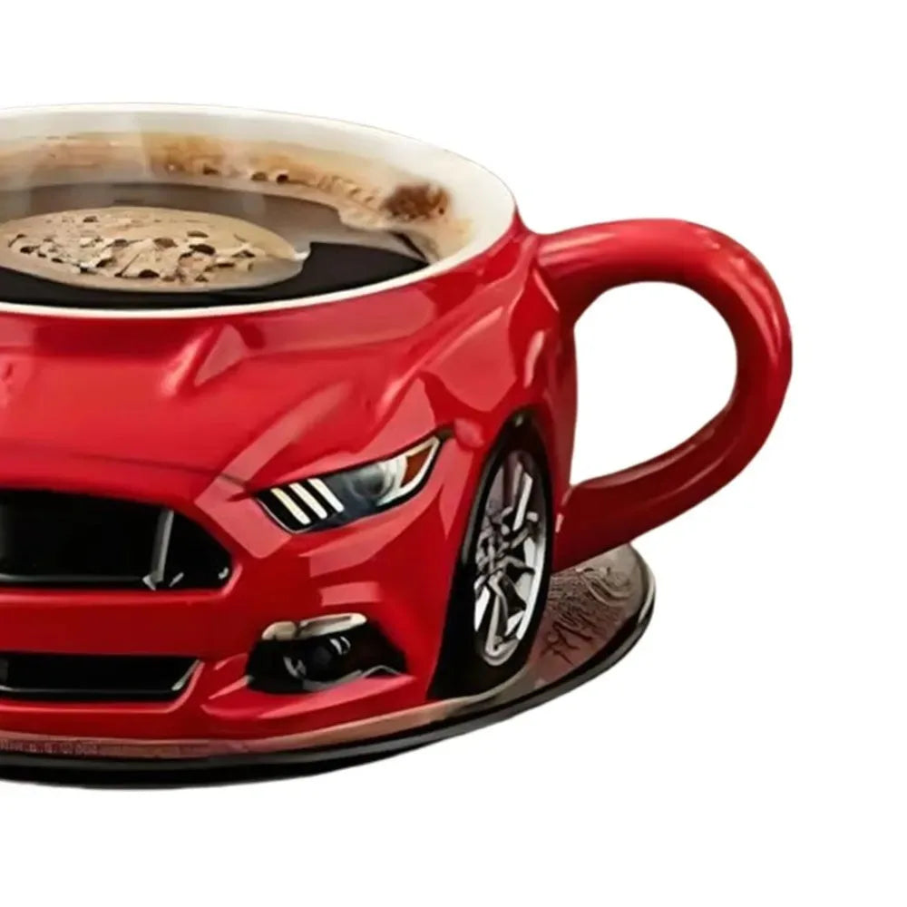 Creative Handmade Car Shaped Coffee Cup