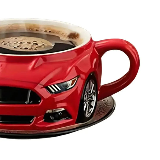 Creative Handmade Car Shaped Coffee Cup
