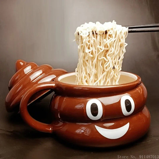 Japanese Style Shape Instant Noodle Bowl,