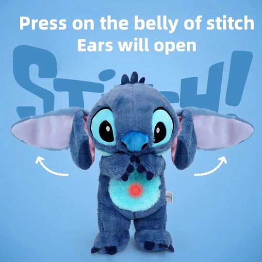 Disney Plush Breathing Stitch Toy
