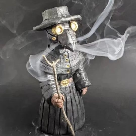 Gothic Plague Doctor Incense Burner