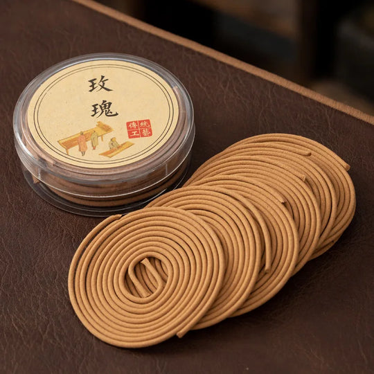20Plates Natural Coil Incense High-end Sandalwood, Lavender , Rolled Incense, Aromatherapy Yoga Fragrance Indoor Deodorization