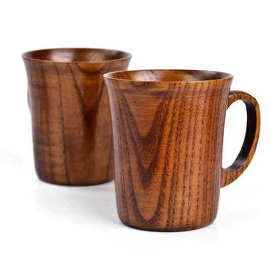 Handmade Wood Cup Wooden Coffee Beer Mugs