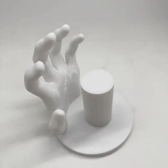 Resin Toilet Paper Holder Unique Hand-shaped Toilet Paper Holder for Bathroom Decor Wall Mounted Sculpture for Kitchen Tissue