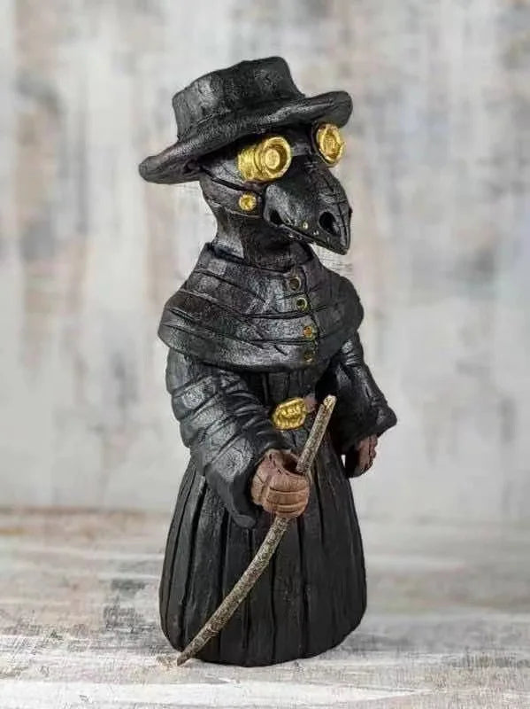 Gothic Plague Doctor Incense Burner