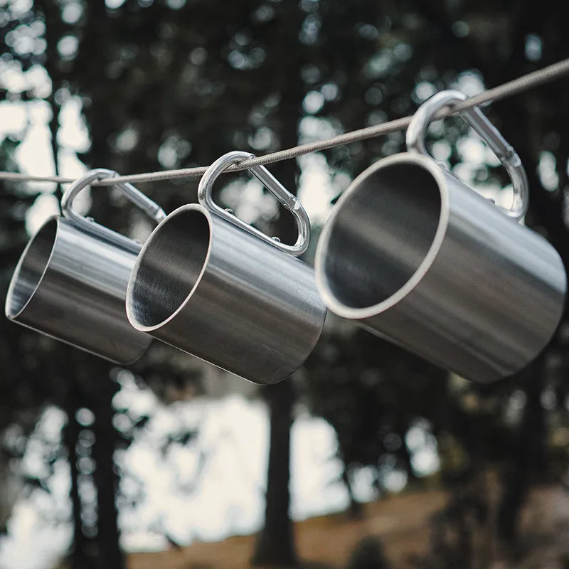 Camping Mug Stainless Steel Cup