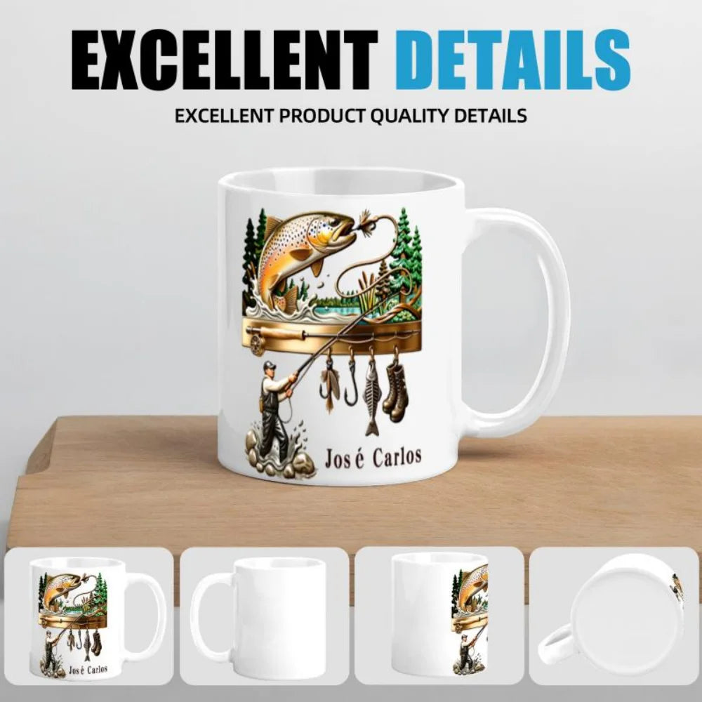 2D print Fishing Lover Gift Mug