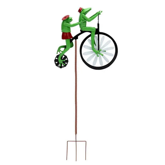 Animal Riding Metal Windmill 3D Animal Bike Spinner