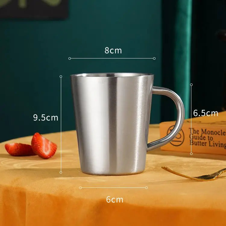 Double Wall Stainless Steel Coffee Mug