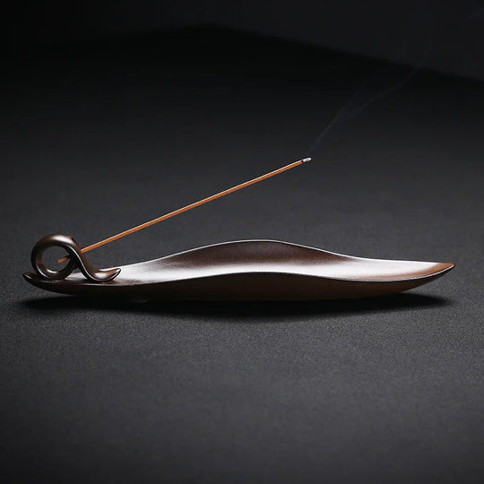 Ceramic Floating Leaf Incense Burner