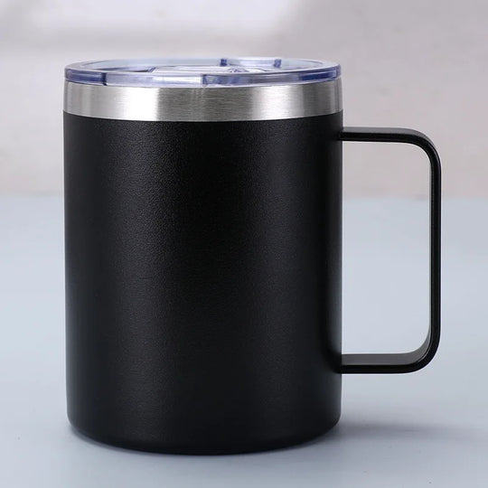 350ml 12oz stainless steel mug coffee mug cup with handle