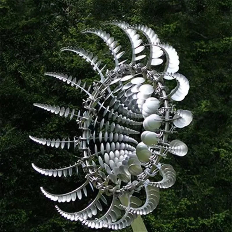 Metal Windmill Colorful Outdoor Garden Decoration Wind Spinners Wind Catchers Collectors Courtyard Patio Lawn Free Delivery