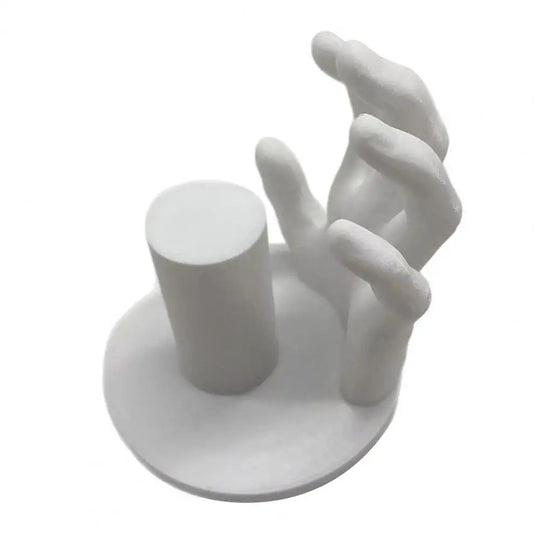 Resin Toilet Paper Holder Unique Hand-shaped Toilet Paper Holder for Bathroom Decor Wall Mounted Sculpture for Kitchen Tissue