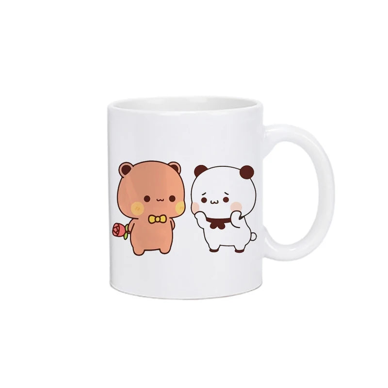 Panda Bear Bubu Dudu Coffee Milk Cup