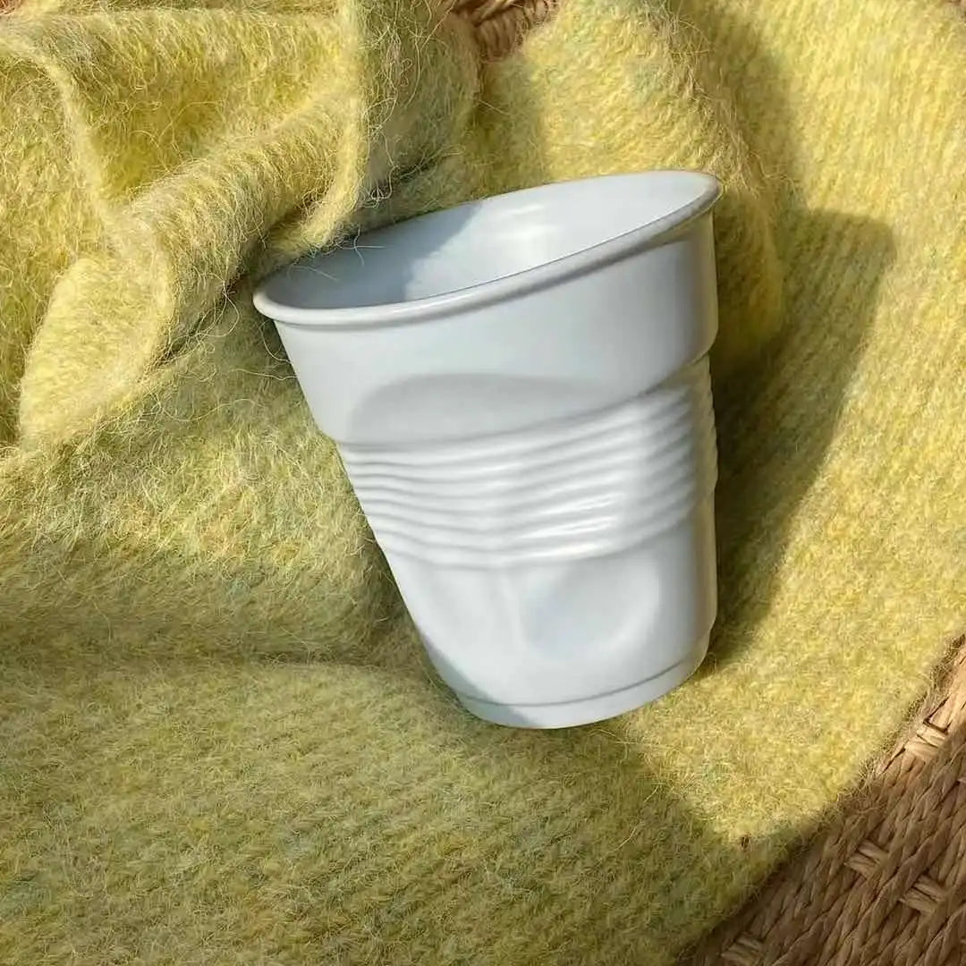 Irregular Ceramic Mug Hand-pinch Coffee Cup Mugs