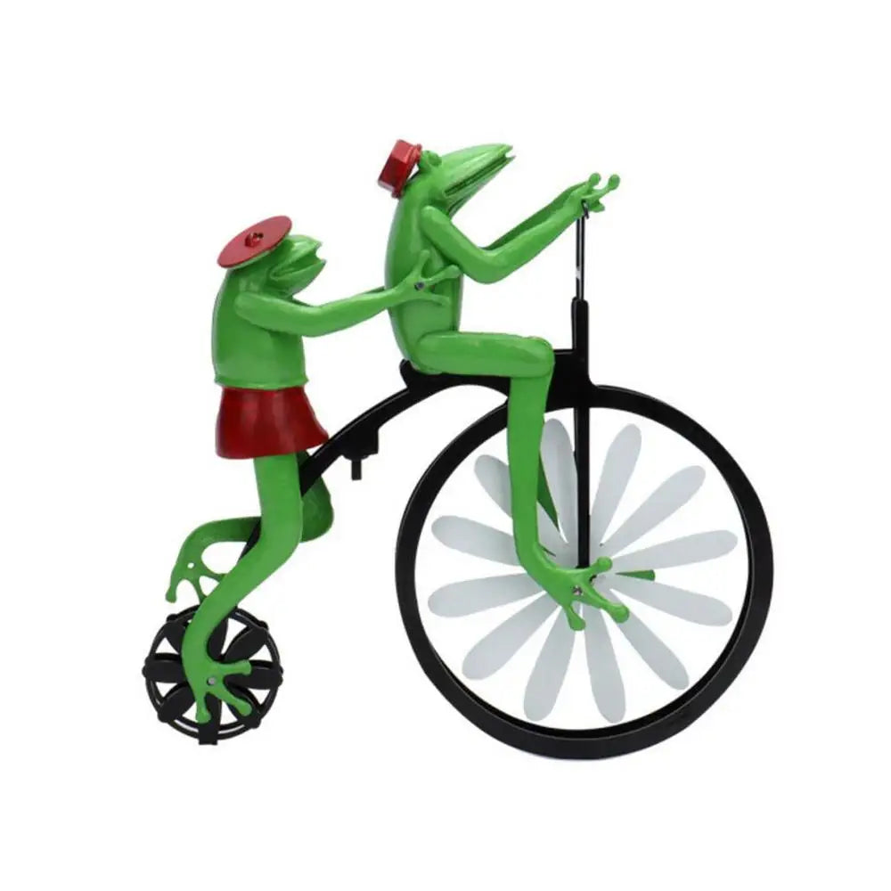 Animal Riding Metal Windmill 3D Animal Bike Spinner
