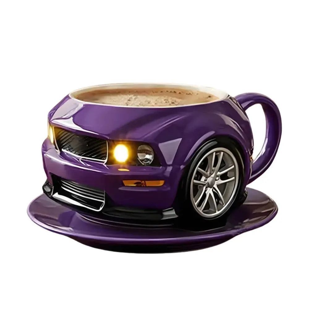 Creative Handmade Car Shaped Coffee Cup