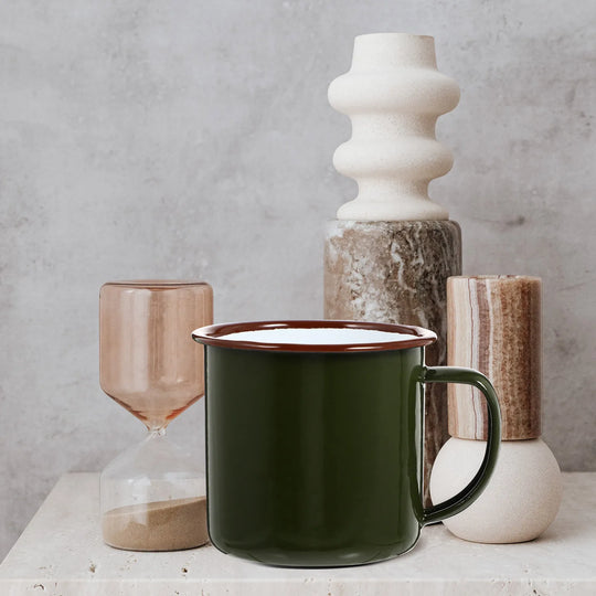 Enamel Coffee Camping Mugs
