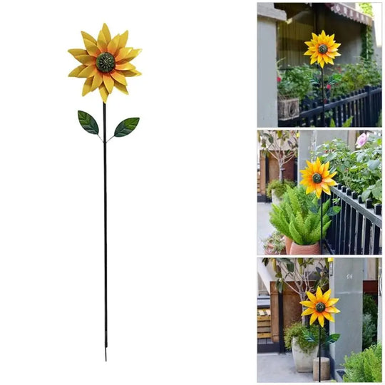 Outdoor Lawn Pinwheels Wind Spinner Large Windmill Pinwheels for Garden Yard Outdoor Decoration Backyard Y5GB