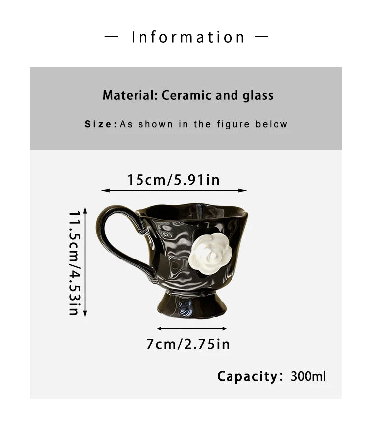 Exquisite Niche Design Ceramic Mug