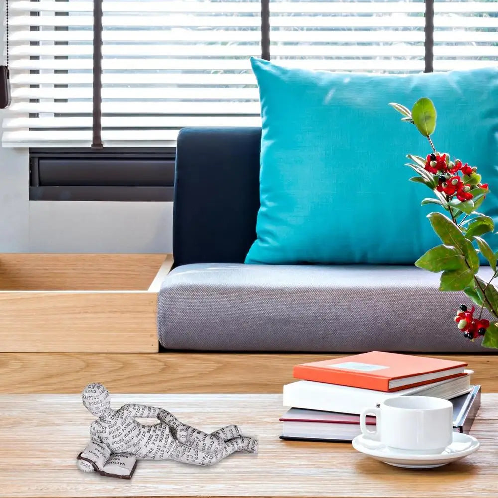 Reading Statue Man Reading Book Statue