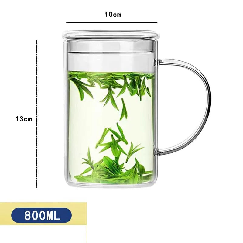 High-borosilicate Glass Tea Cup