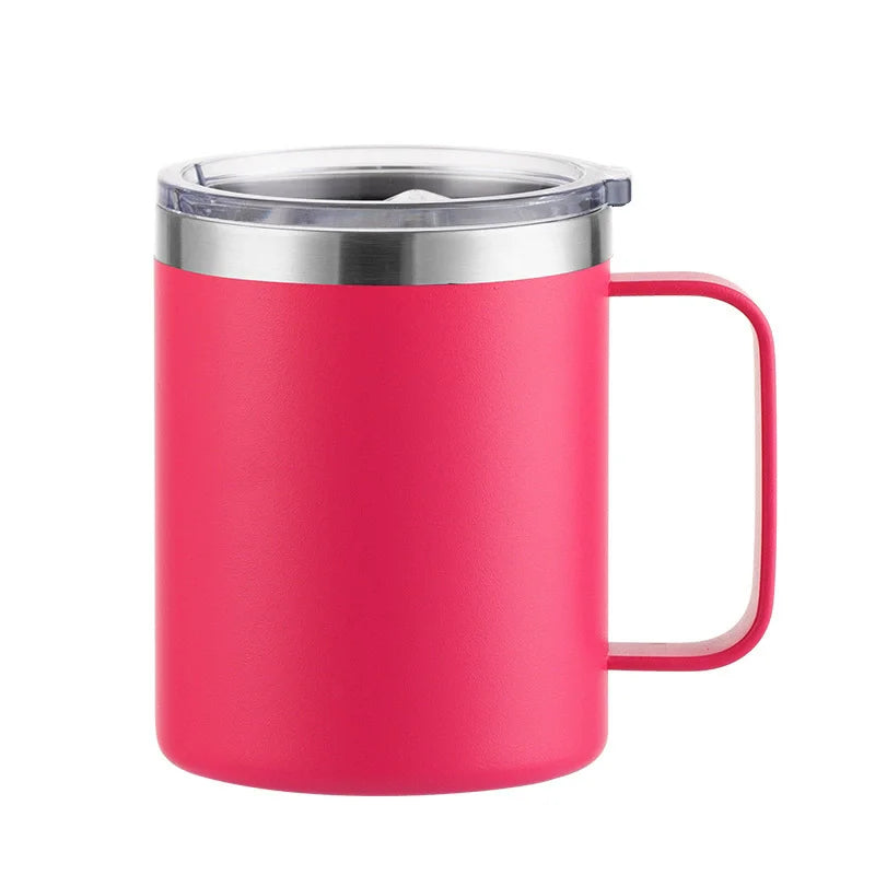 350ml 12oz stainless steel mug coffee mug cup with handle