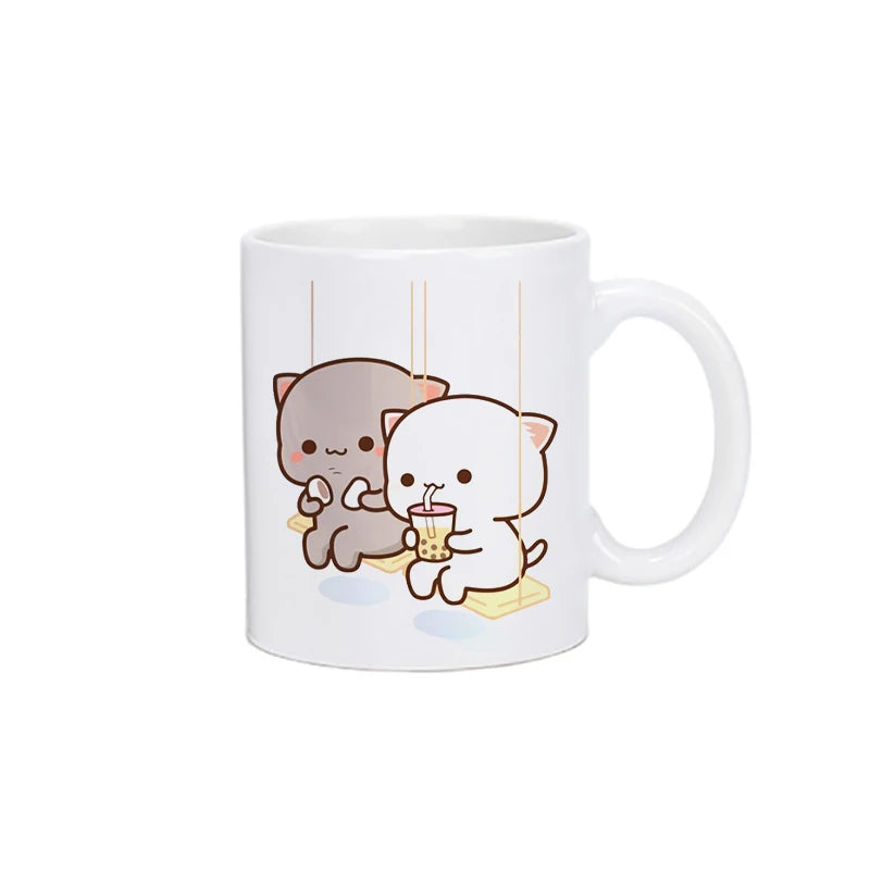 Panda Bear Bubu Dudu Coffee Milk Cup