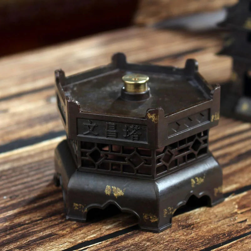 Nine Layer God of Literature Tower Incense Burner