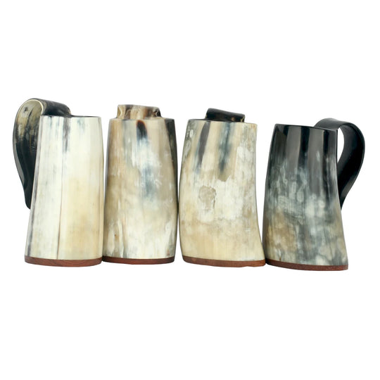 Natural Handmade Viking Mug Drinking Horn